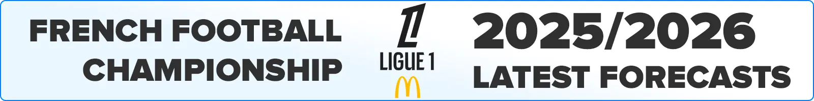 Predictions for French Ligue 1 football 2025-26