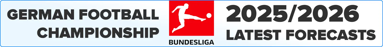 Predictions for German Bundesliga football 2025-26