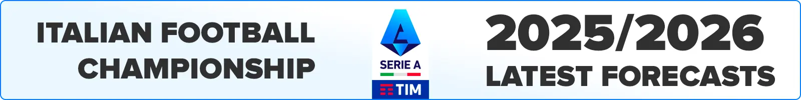 Predictions for Italian Serie A football 2025-26