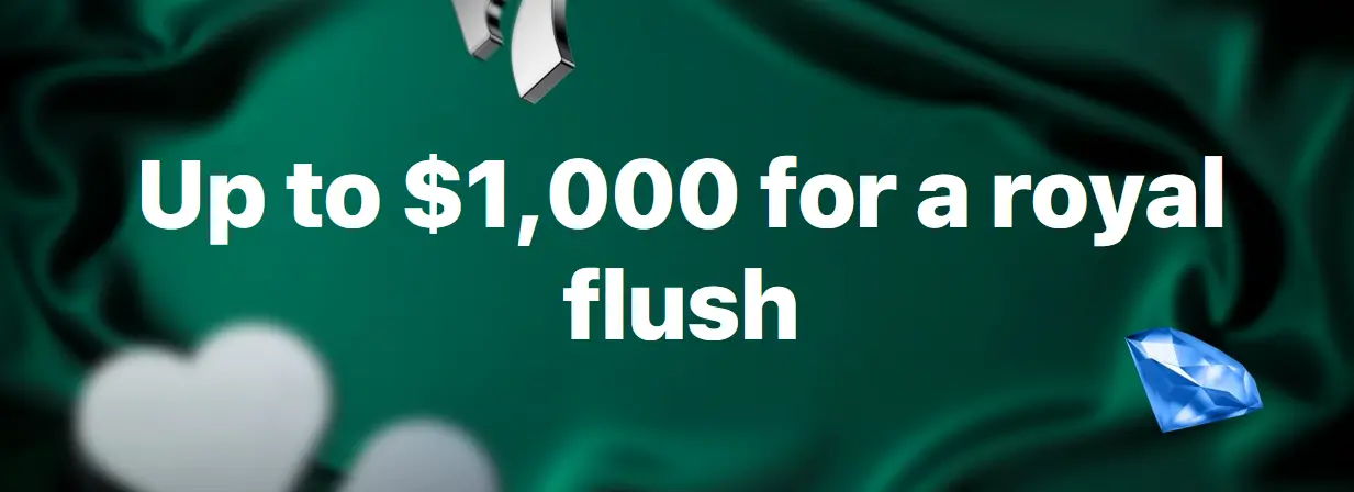 Royal Flush Rewards Up to €1,000 - 1Win Royal Flush Rewards Up to €1,000 - 1Win
