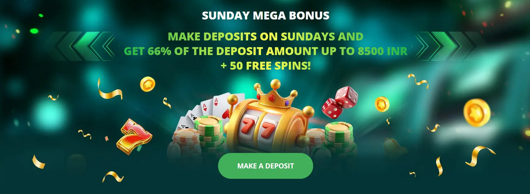 Sunday Mega Bonus - 22Bet Sunday Mega Bonus - 22Bet